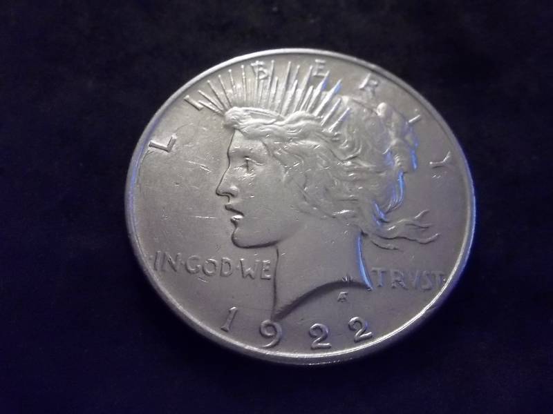 1922  Silver Peace Dollar  High Grade  MS
