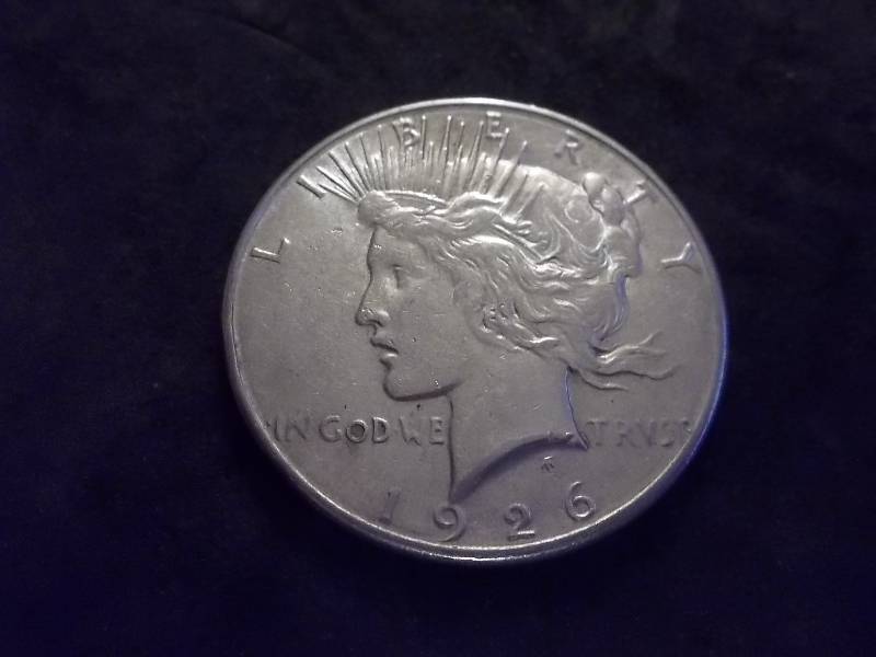 1926 S Silver Peace Dollar  High Grade MS