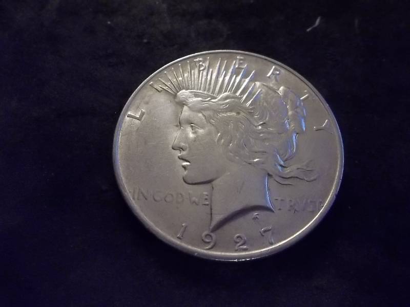 1927 D Peace Silver Dollar MS (In MS63 $350.00) Wholesale