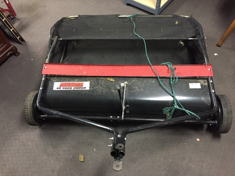 lot 3 image: Lawn Sweeper - SWISHER 48 Yard Sweep