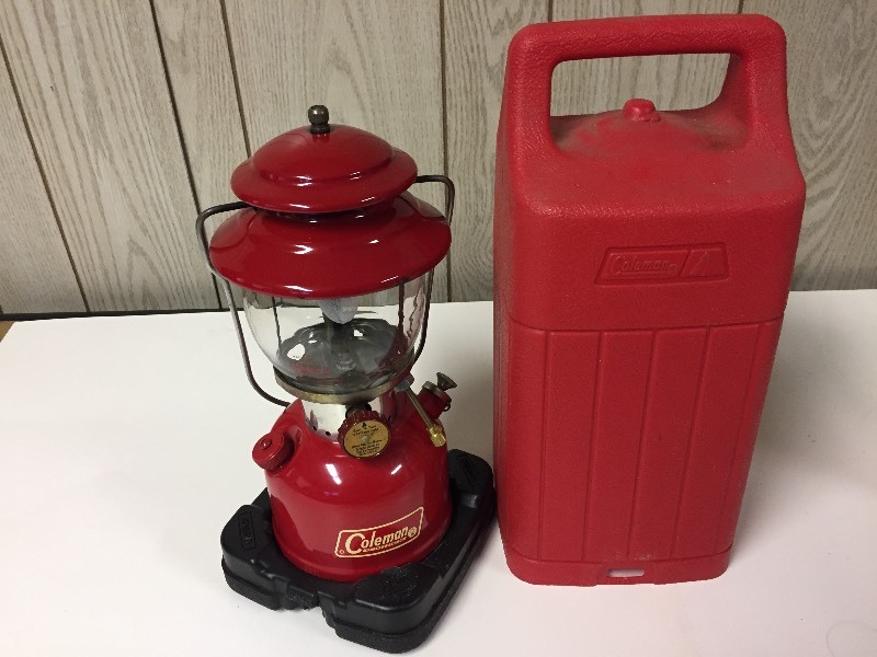 lot 17 image: Coleman Lantern in Case
