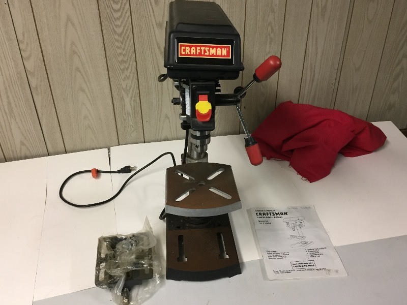 lot 36 image: Craftsman Drill Press 9