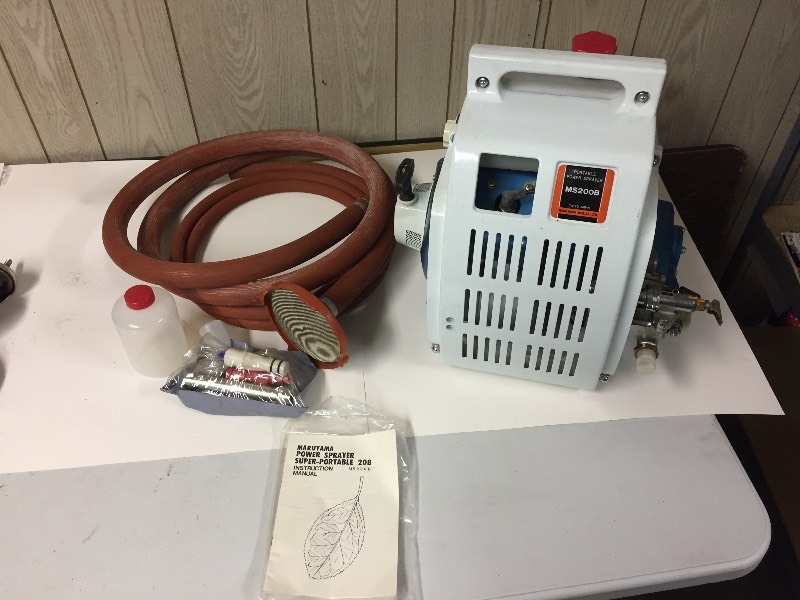 lot 42 image: Portable Power Sprayer Washer - Gas Powered