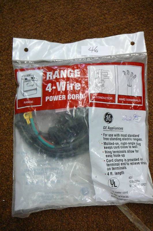 lot 46 image: Range Power cord