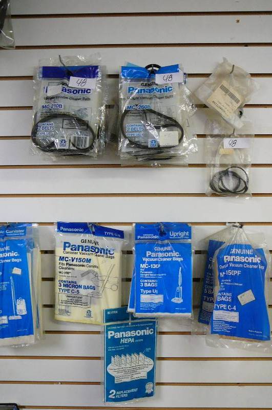 lot 48 image: Vacuum Cleaner Bags, Belts