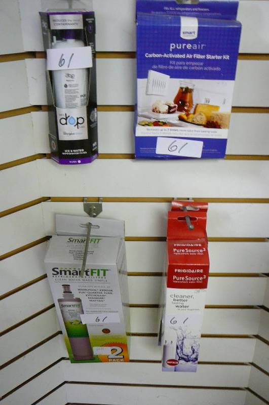 lot 61 image: Lot of Refrigerator Filters
