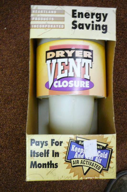 lot 75 image: Dryer Vent Closure
