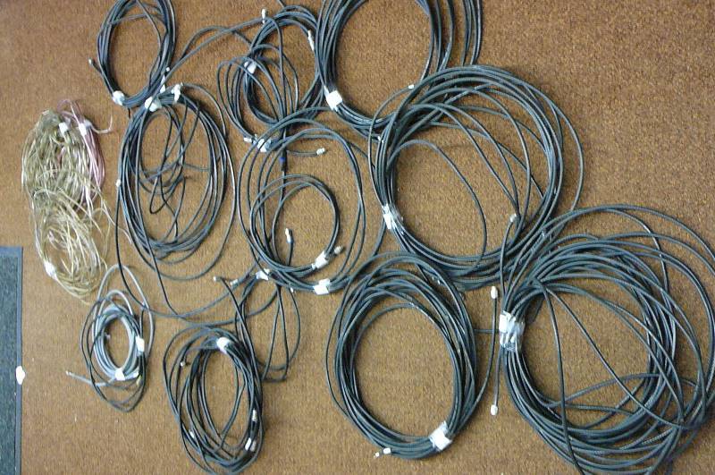 lot 80 image: Coax & Speaker Cables