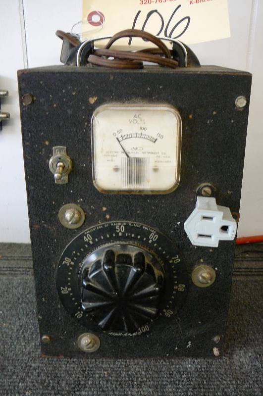 lot 106 image: Emico Electro Mechanical Instrument Co
