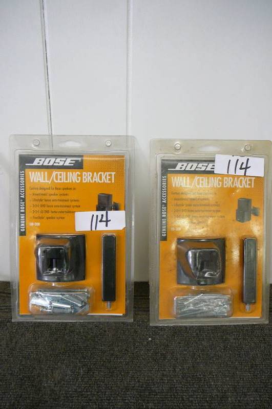 lot 114 image: Bose wall ceiling bracket