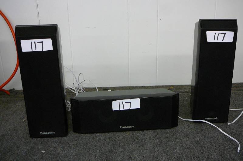 lot 117 image: Speakers Panasonic