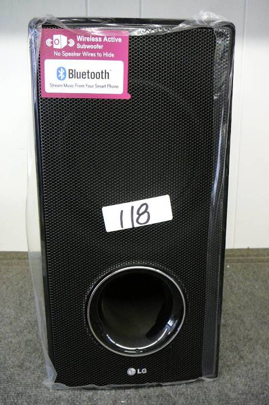 lot 118 image: LG Subwoofer Wireless