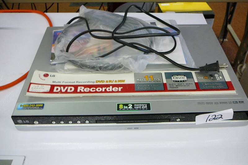 lot 122 image: DVD Recorder