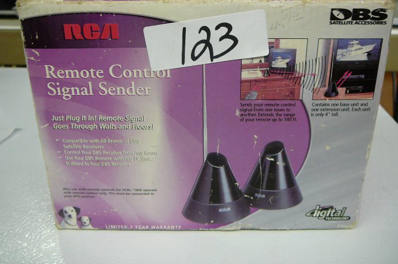lot 123 image: RCA Remote Control Signal Sender