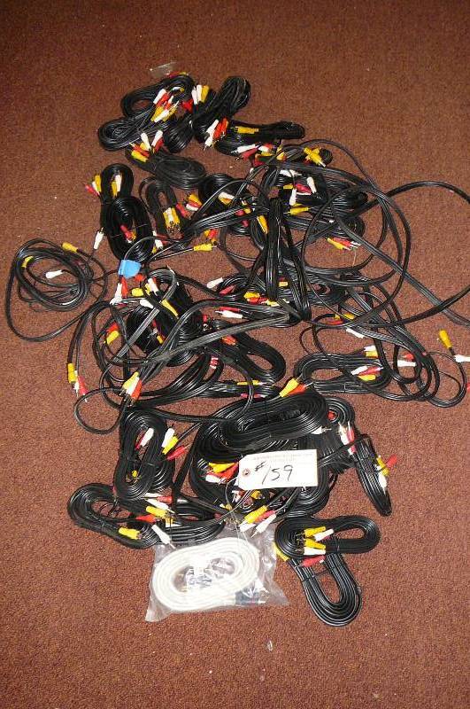 lot 159 image: Box of Audio Cables
