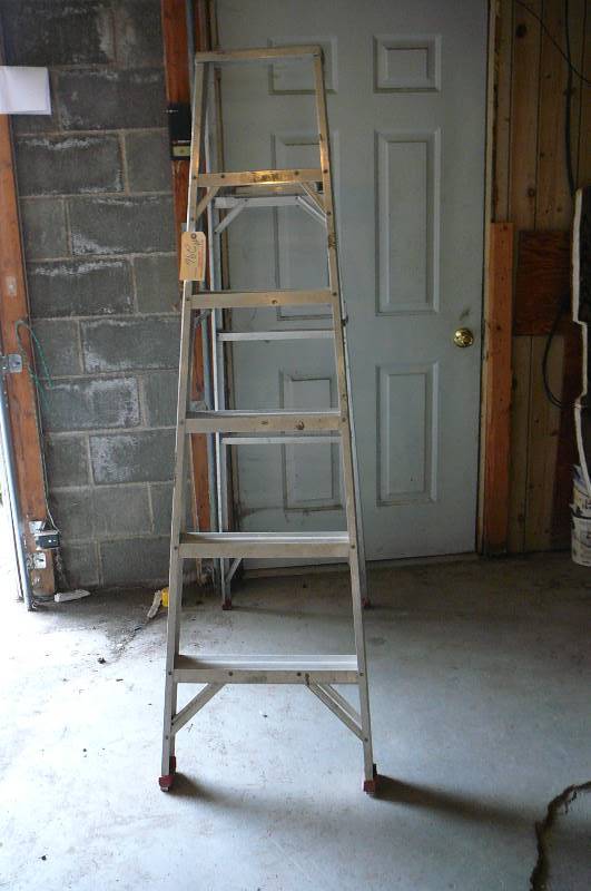 lot 296 image: 6 Alum Ladder