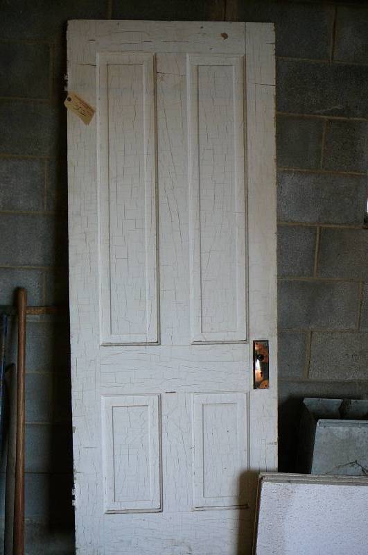 lot 302 image: Vintage Door, Ceiling Panels, Duct work
