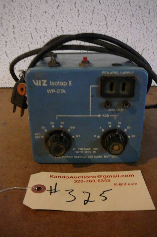 lot 325 image: Isolation Transormer