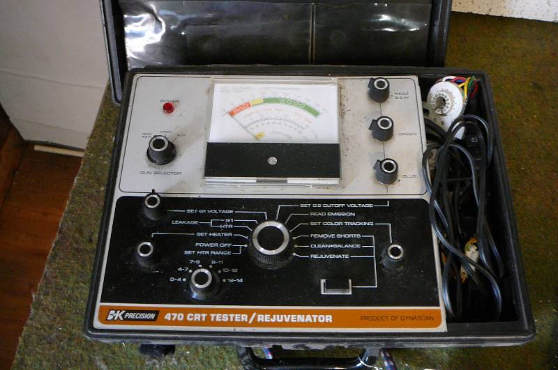 lot 352 image: Picture tube tester