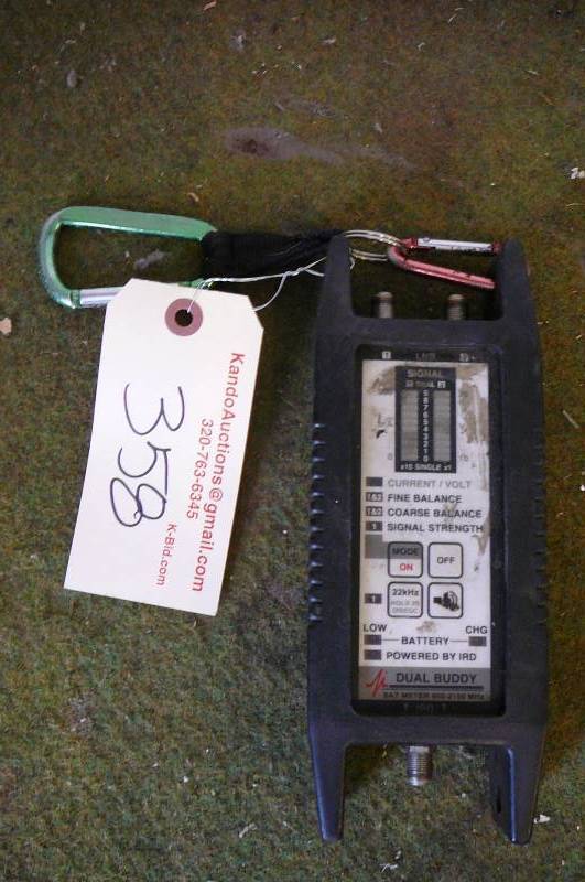 lot 358 image: Sat Meter, Dual buddy