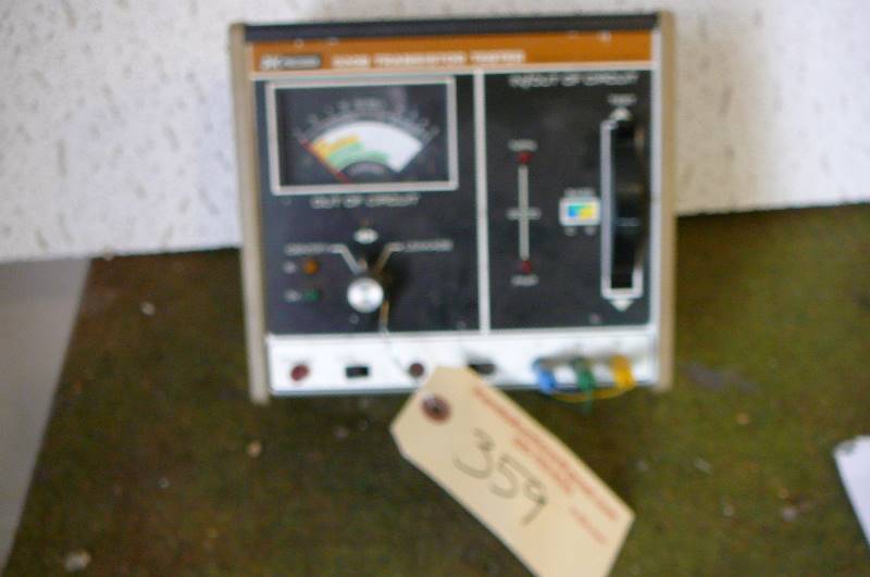 lot 359 image: Transistor Tester