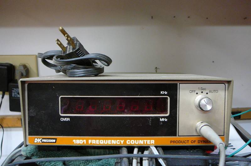 lot 377 image: Frequency Counter BK Precision