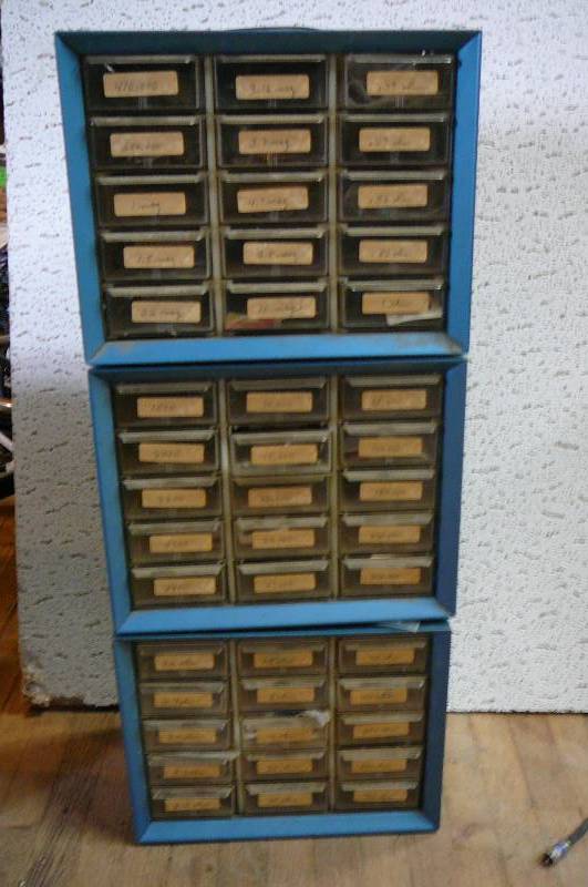 lot 385 image: 3 Metal Organizers