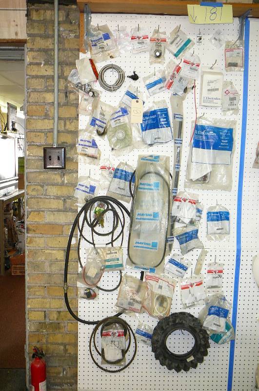 lot 181 image: Lot of Misc. Parts, Maytag, Frigidaire, Electrolux, Johnstone