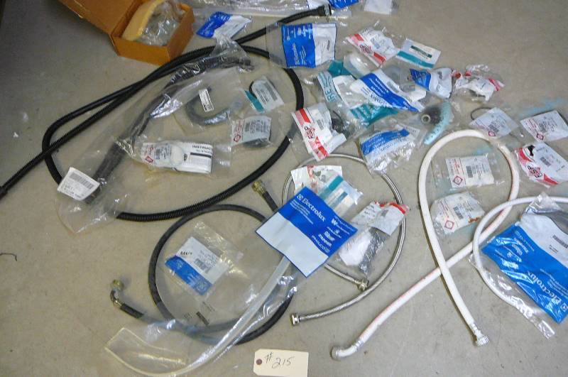 lot 215 image: Lot of Seals, gaskets, impeller, tube