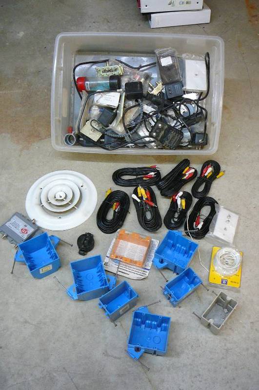 lot 235 image: Lot of Electrical