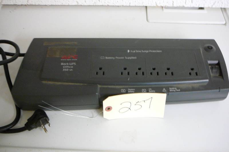 lot 257 image: Battery Power Surge Protector
