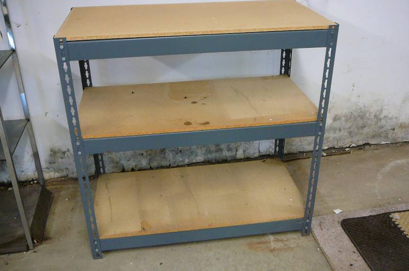 lot 267 image: Steel Shelf adjustable