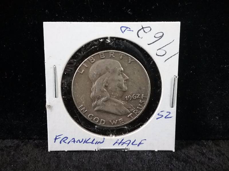 1962D VG Franklin Half Dollar