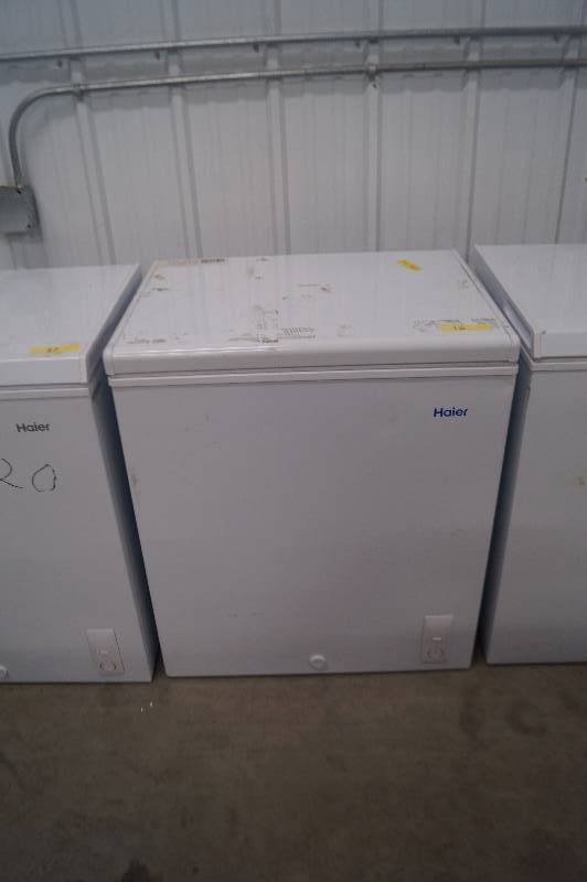 lot 12 image: NEW Haier Small Chest Freezer