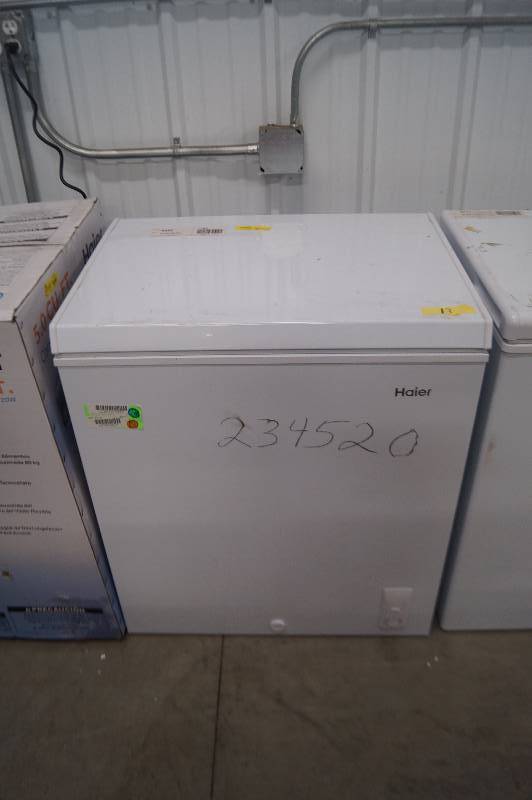 lot 13 image: NEW Haier Small Chest Freezer