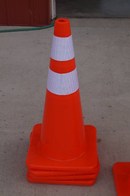 lot 214 image: NEW Safety Cones