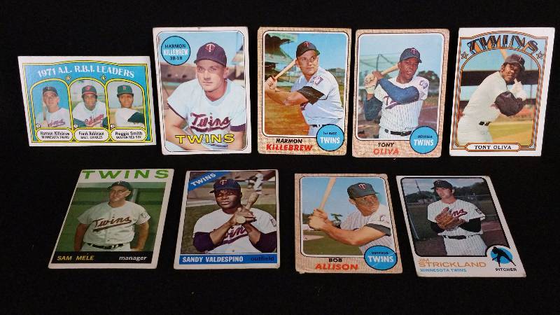 lot 35 image: Group of Old Minnesota Twins Including Killebrew & Oliva