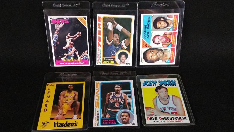 lot 41 image: Group of Old Basketball Stars Ervin, Abul-Jabbar, Etc