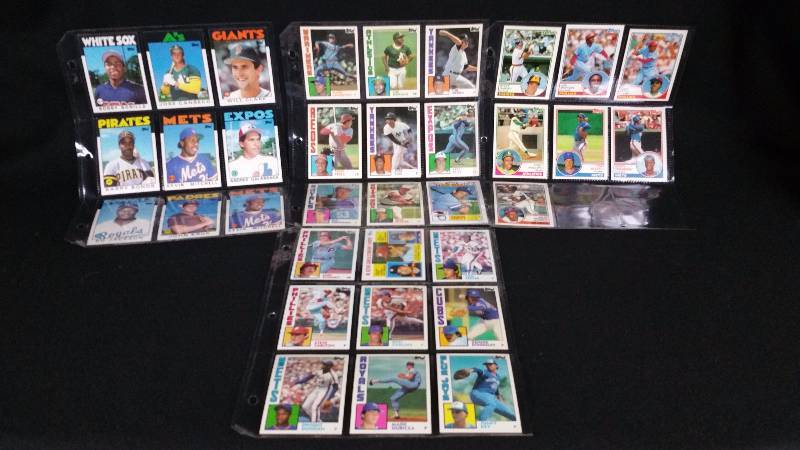 lot 51 image: 1983 - 1986 Topps Traded Rookies and More