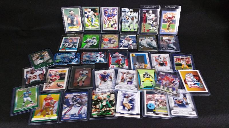 lot 58 image: Group of Football Stars & Rookies Walter Payton, Sanders, Etc.