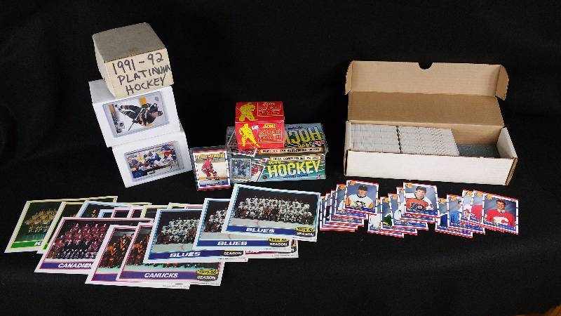 lot 64 image: Large Group of Hockey Sealed Sets, Complete Sets, Etc.