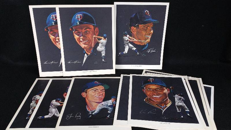lot 70 image: Western Oil & Fuel Minnesota Twins Portaits