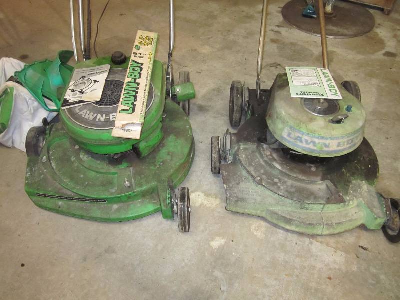 2 Lawnboy Push Mowers