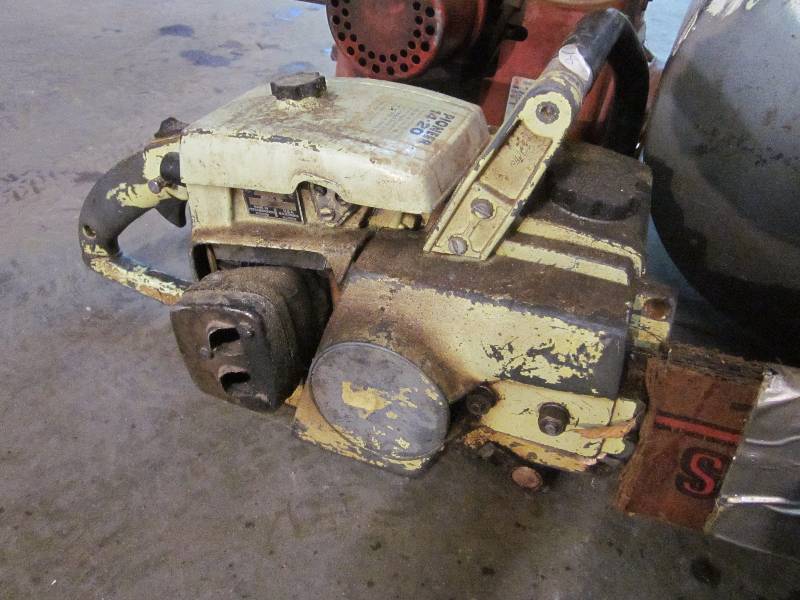 Chain Saw, Air Tank with Compressor, And Motor
