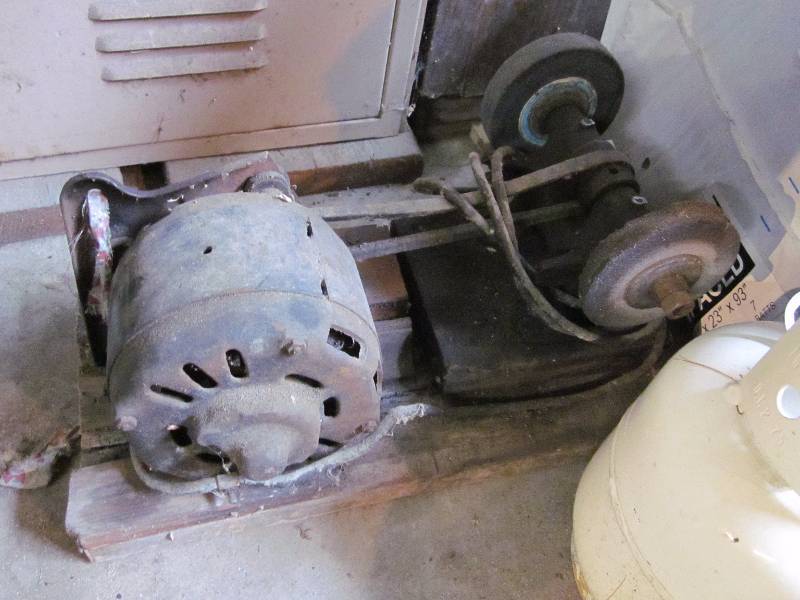 Insulation, Squirrel Fan, Electric Motor, Propane Tank, Grinder, & Jump Start