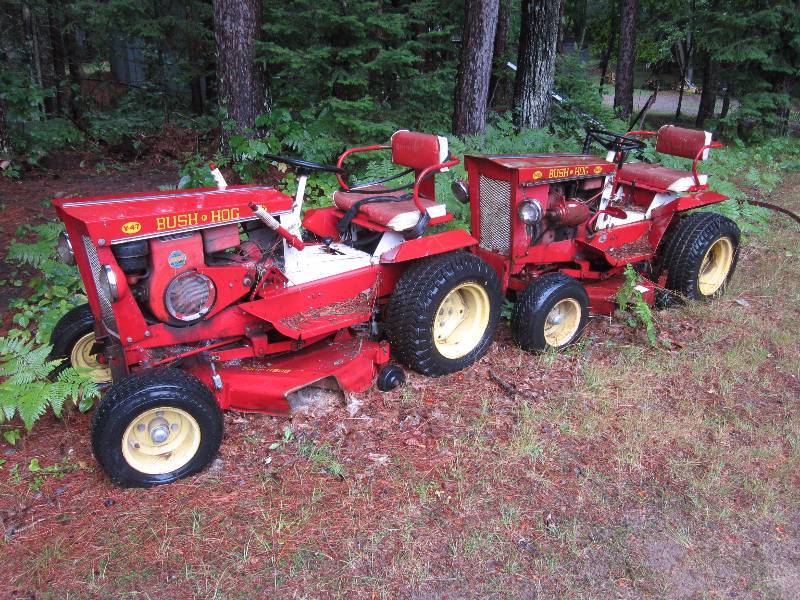 2 Bush Hog Tractors