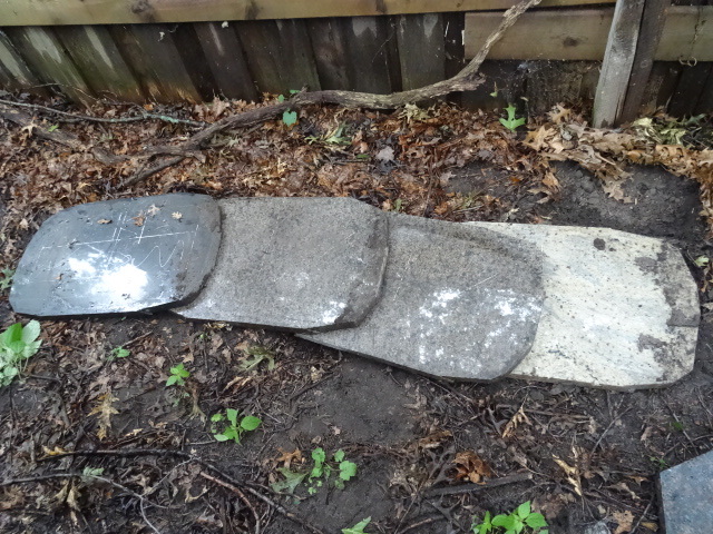 lot 42 image: 4 Granite Cutouts From Kitchen Sinks