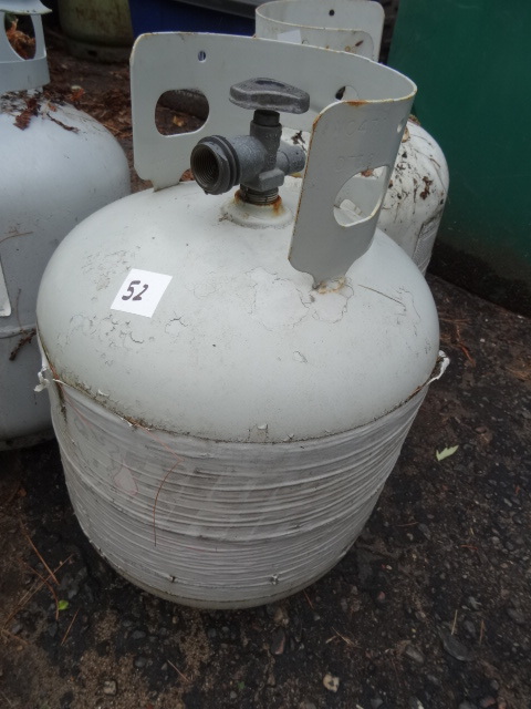 lot 52 image: New Style 20 Lb. Propane Tank