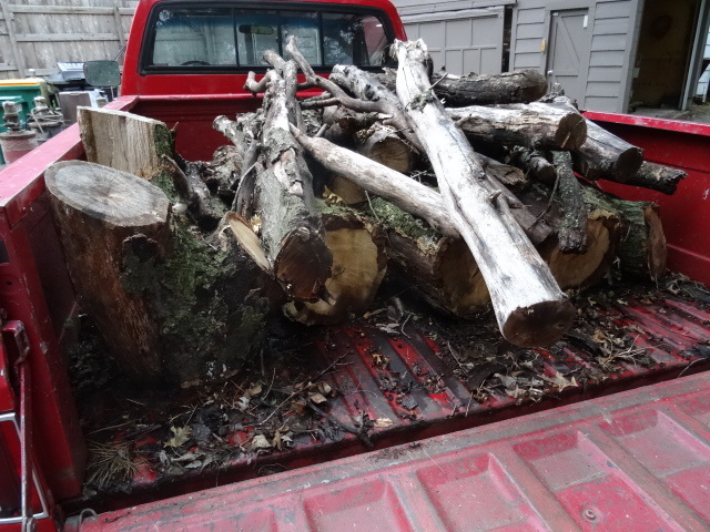 lot 56 image: Large Qty Of Red Oak For Fire Wood.