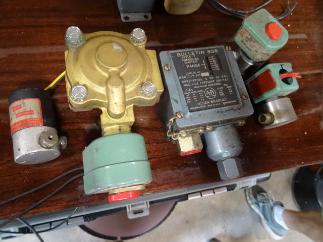lot 98 image: Electric Operated Values For Boilers Ect.